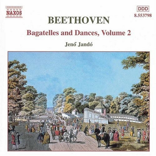 Beethoven: Bagatelles and Dances, Vol 2, Jeno Jando, CD, Naxos, Brand New - Imagen 1 de 1