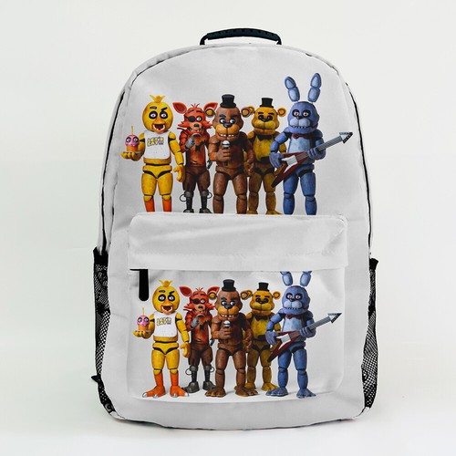 Five Nights At Freddy's Large Capacity Shoulder Bag Teenagers Student School Bag - Picture 26 of 34