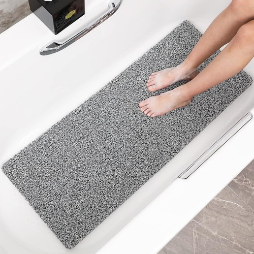 Extra Thick Non-Slip Shower Mat - 0.6" PVC Massage Mat for Bathroom Elegance - Picture 3 of 9