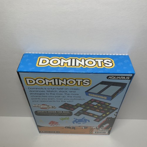 BRAND NEW Space Invaders Dominots A Fun Twist On Dominoes (Aquarius Games 2023) - Picture 3 of 6