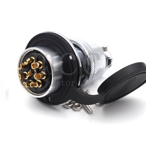 GX30 10A 8Pin Panel Mount Aviation Connectors Plug Socket,Industrial Connector - Picture 6 of 8