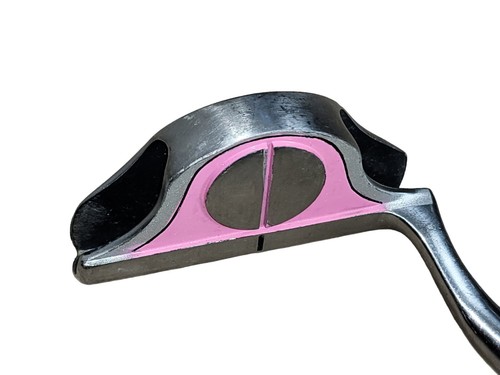 EZ Roll Chipper Chipping Iron Golf Club 34 ” Pink Head Ladies RH - Picture 2 of 13