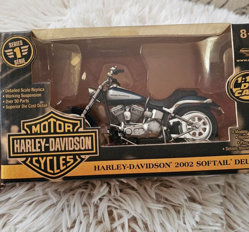 Racing Champions Harley Davidson 2002 Softail Deuce Model 1/18  Collectible  - Picture 1 of 13