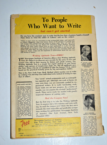 Vtg. June 1942 Famous Fantastic Mysteries Magazine - Burn Witch Burn Story - Imagen 2 de 4