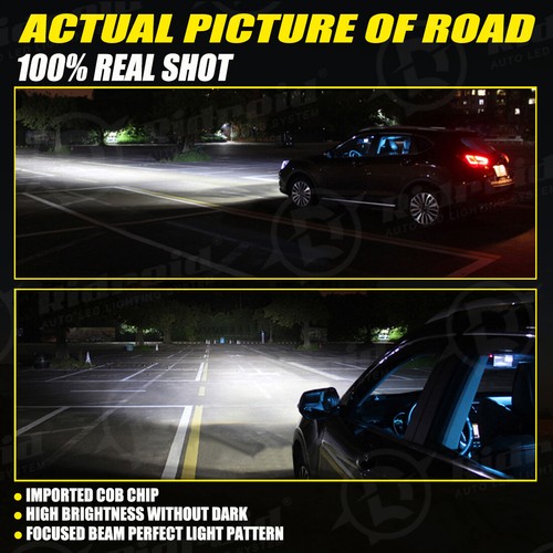 LED Headlight HB5 9007 + 9145 H10 Fog Light Bulbs Kit for Ford Ranger 2001-2011 - Picture 5 of 16