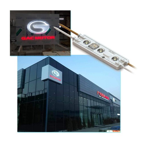 US 100pcs High Voltage SMD 2836 IP67 Waterproof LED Module, AC100-240V,  3 LEDs - Picture 2 of 5