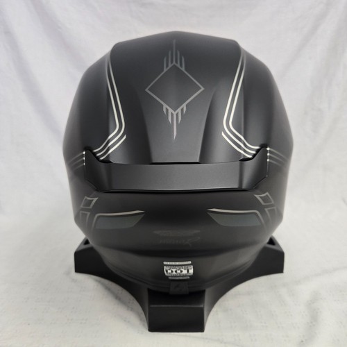Scorpion EXO-R330 Phantom Bendr Motorcycle Helmet Black Large NEW - Picture 7 of 10