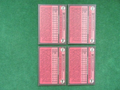 1989 Topps Robin Venture #764 Rookie Cards Lot of (4) NR-MINT or Better - Bild 2 von 2