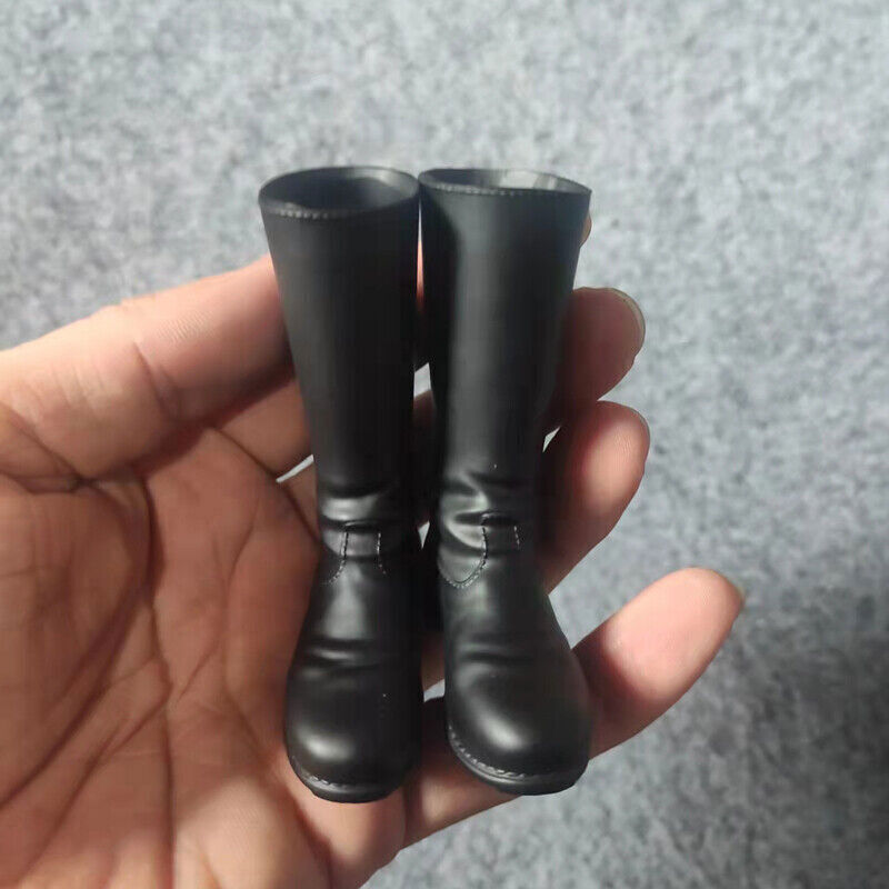 1/6 Scale WWII High Boots for 12 Inch Male Action Figures