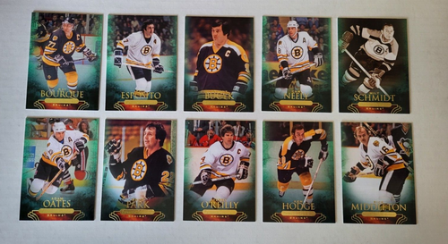 (10) 2011-12 PARKHURST CHAMPIONS BOSTON BRUINS LOT EX/NM