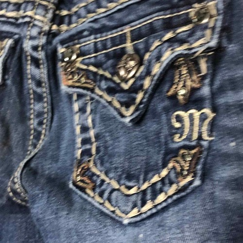 MISS ME Girls Embellished Skinny Jeans JK50252 7 - Picture 5 of 13