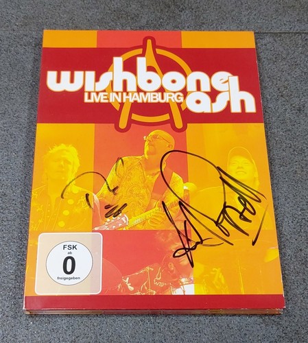 Wishbone Ash Live IN Hamburg DVD signierte Kopie (DS1)  - Bild 1 von 3