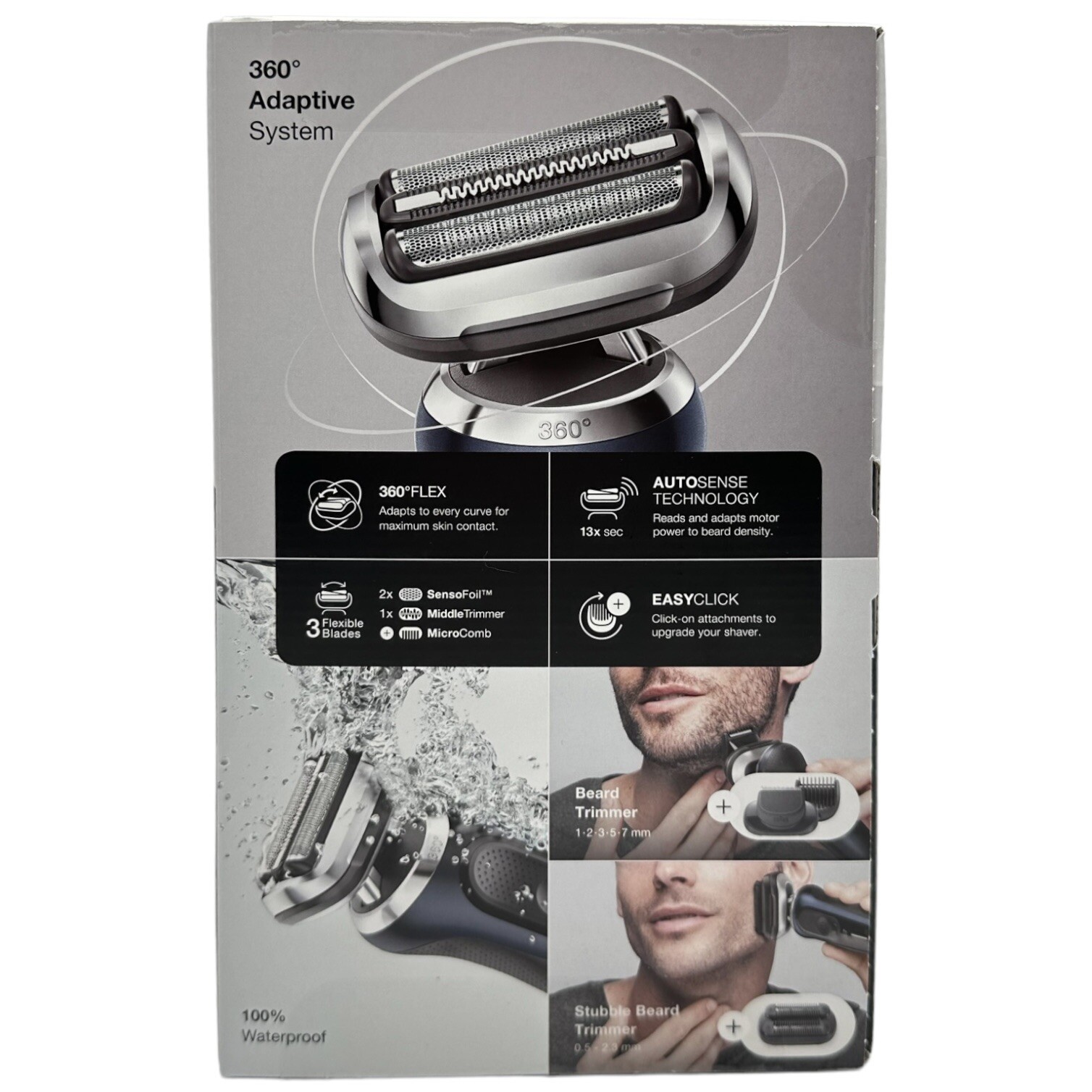 Braun Series 7 Rasierer Herren 70-B7850cc Elektrorasierer 360 Blau NEUOVP