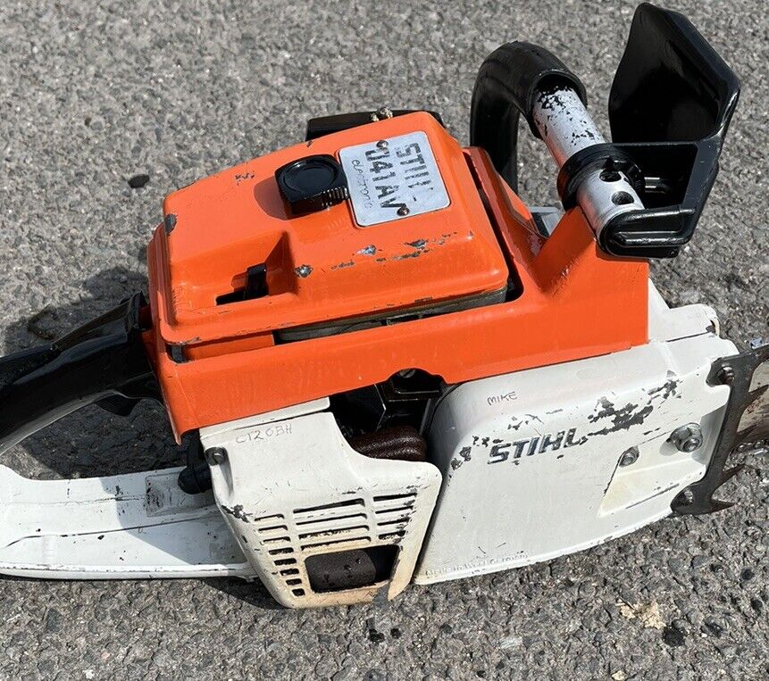 Stihl 041 AV Chainsaw Spares Or Repairs Vintage Starts Stihl 041 AV Chainsaw Spares Or Repairs Vintage Starts
