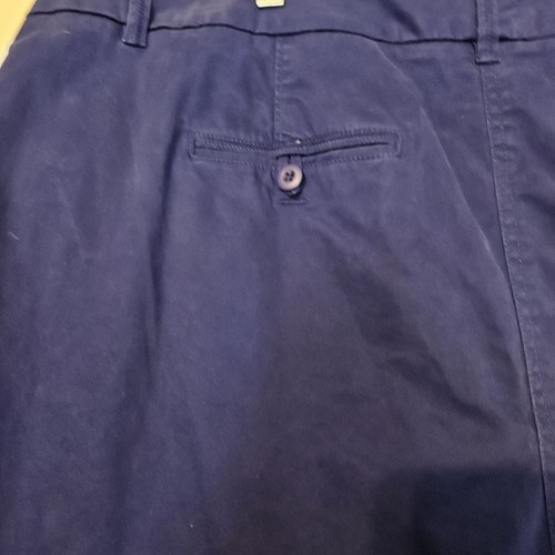Crown & Ivy Womens  Blue Caroline Flat Front 4 Pocket Shorts Size 20W - Picture 4 of 5