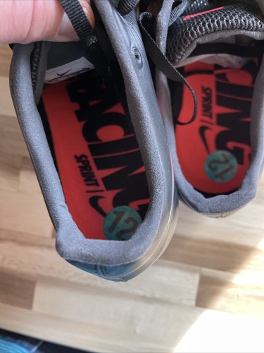 Nike Zoom Ja Fly argento nero uomo 12 donna 13,5 tacchetti sprint pista 487624 061 - Foto 8 di 10