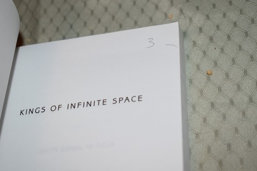 Kings of Infinite Space by James Hynes (ARC, Uncorrected Proof, pre-1st Edition) - Imagen 3 de 8