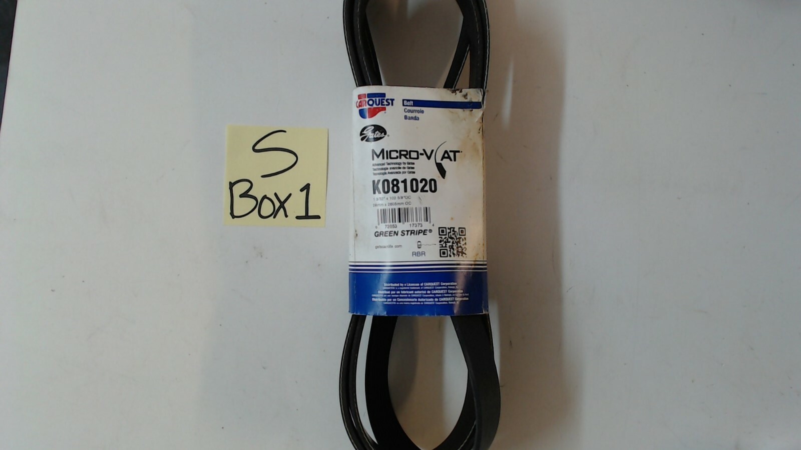 Carquest or gates brand may vary K081020 Ribbed Belt for sale online eBay