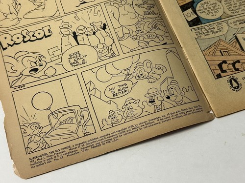 CBS Television / Pines Comics Lot: Dinky Duck #16 & #17, Super Mouse #37 VG - Picture 12 of 14