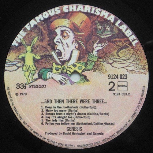 GENESIS - …AND THEN THERE WERE THREE - LP - Charisma 9124 023 - NL 1978 - Foto 6 di 7