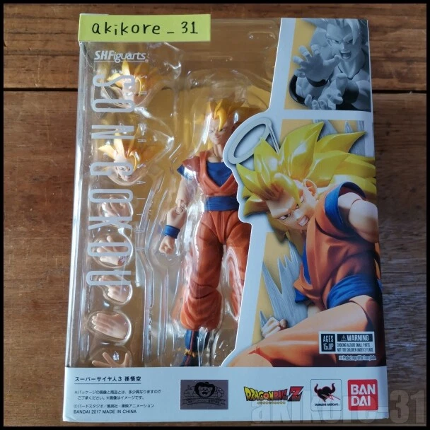 Bandai S.H. Figuarts Super Saiyan 3 Son Goku Dragon Ball Z Action