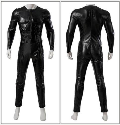 The Flash Movie Keaton Batman Cosplay Costume Outfits Halloween Jumpsuit Cloak - Picture 19 of 28