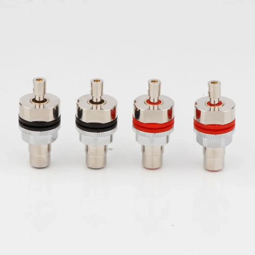 Preffair 4 piezas HiFi RCA Socket Cobre Puro Phono Jack Conector Enchufe de Audio Hágalo Usted Mismo - Imagen 4 de 25