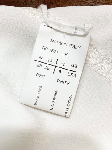 Rick Owens 2008 Draped Ivory Dress - Picture 6 of 6