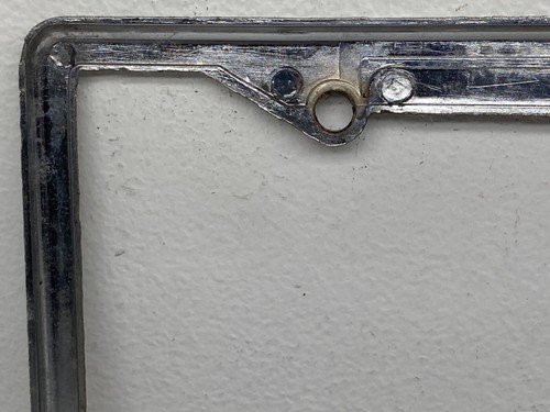 VTG Michigan Street Rod Association “Street Is Neat” Chrome License Plate Frame - Picture 9 of 11