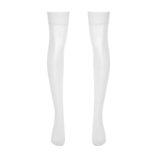 Herren Strümpfe glänzend transparent Strumpfhose ultradünn durchsichtig Overknee Socken - Bild 19 von 161