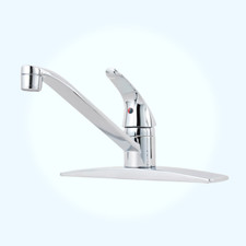 Pfister Series 1-Handle Kitchen Faucet Polished Chrome J134-144C 
