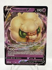 Whimsicott V - 064/172 Brilliant Stars Ultra Rare Pokemon - NM/MINT