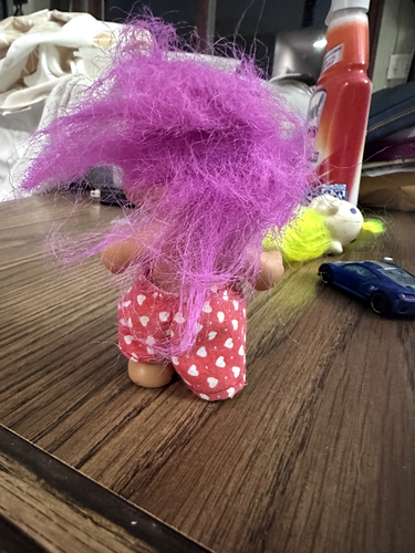 Pink Hair Forest TROLL - 3" Valentine's Troll Doll **FREE SHIPPING** - Picture 3 of 5