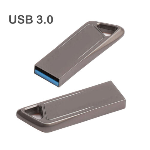 Unità flash USB computer portatile 4/8/16/32/64/128/256 GB chiavetta di memoria disco U metallo - Foto 8 di 10