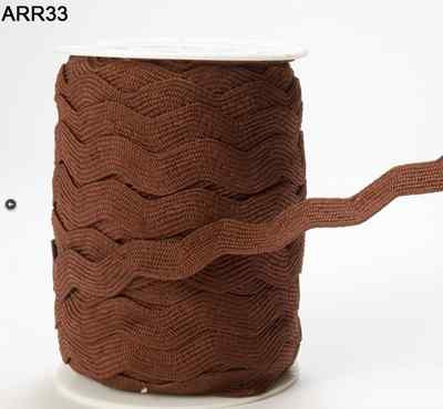 May Arts Ribbon 1//2/" Ric Rac Trim ARR10-5 yds Black