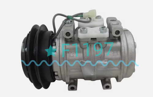 447200-7744 AC Compressor 1PK 12V for DENSO 10P15C Fit Mitsubishi Delica 4D56 - Picture 2 of 4