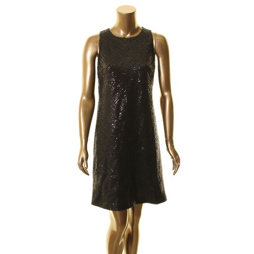 LAUREN RALPH LAUREN NEU Damen Pailletten Cocktail Etuikleid TEDO - Bild 1 von 2