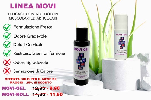 Movi-Gel, contro dolori muscolari, dolori articolari e dolori cervicali - Foto 4 di 4