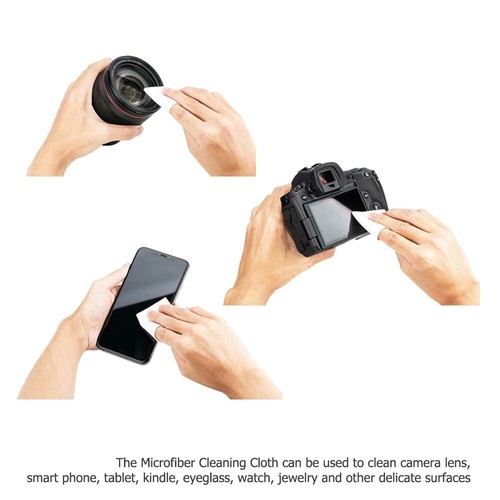 Lens Cleaning Pen Brush Cleaner Dust Blower Cloth Kit for DSLR Mirrorless Camera - Photo 10 sur 12