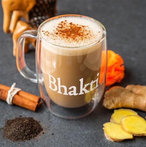 Bhakti Chai Frischer Ingwer & Schwarztee Konzentrat Original Vegan Bio Messe... - Bild 3 von 7