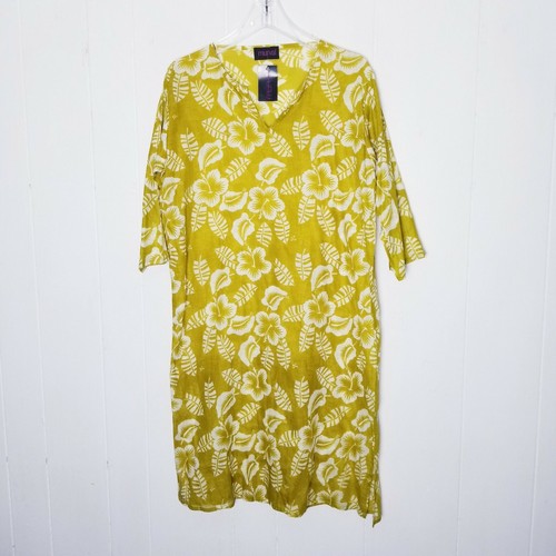 Vestido Floral Murval Cover Up Mujer Talla Grande NUEVO Hibisco Transparente - Imagen 12 de 12