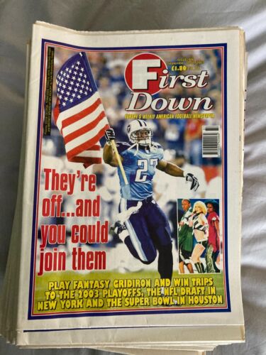 FIRST DOWN Europe's Weekly American Football NFL revista de periódico PUBLICACIÓN GRATUITA - Imagen 181 de 230