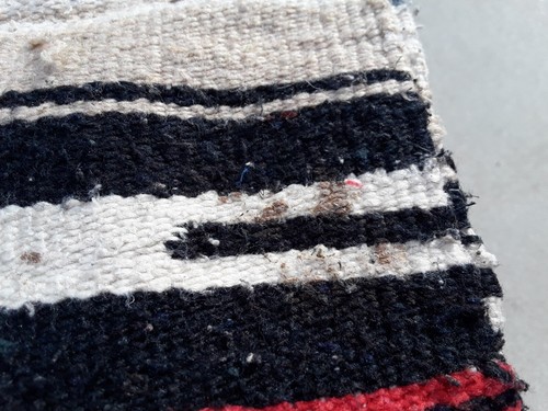 Vintage Thunderbird Eagle Serape Poncho - Picture 12 of 18