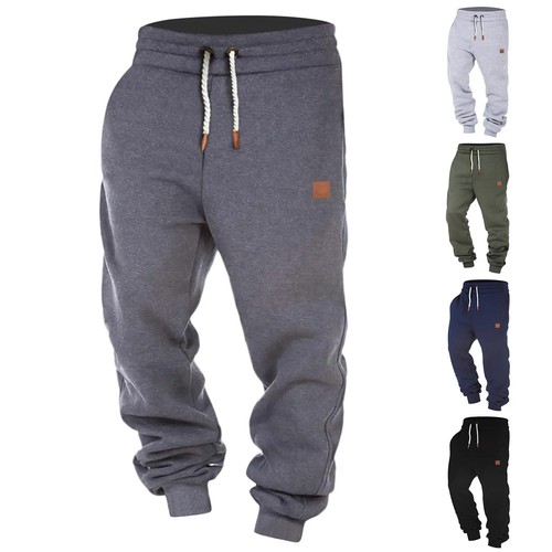Men Pants Overalls Pockets Sport Trousers Workout Pants With Pockets Running - 第 24/29 張圖片