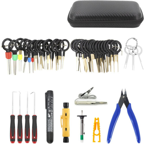 Car Terminal Removal Tool Kit Electrical Wire Harness Crimp Connector Pin Set - Picture 29 of 42