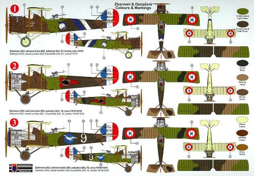 KP Modelle 1/72 Salmson Sal.2 A2 im französischen Service - Bild 2 von 6