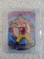 Caleb Williams 2023 Bowman University Inception RC #45  Bears 🔥⭐️🏈 QB ROOKIE 