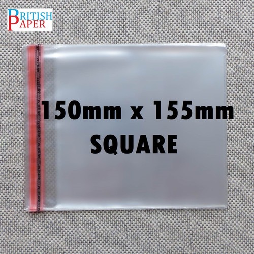 CLEAR CELLOPHANE CELLO BAGS SELF PEEL SEAL FOR CARD SWEET PARTY GIFT LARGE SMALL - Picture 88 of 134