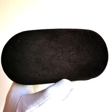 fodero occhiali da sole TOM FORD vintage sunglasses custodia case astuccio brown