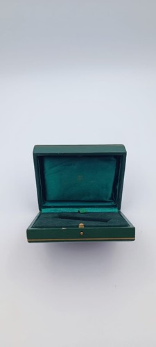 Watch Box Baume et Mercier Vintage green RARA - Imagen 11 de 14
